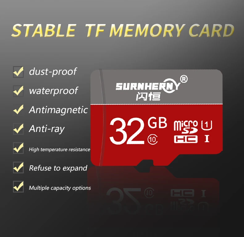 Memory Card OEM C10 High Speed Full Capacity flash 64gb 128gb 256gb custom logo tf card - ANKUX.COM