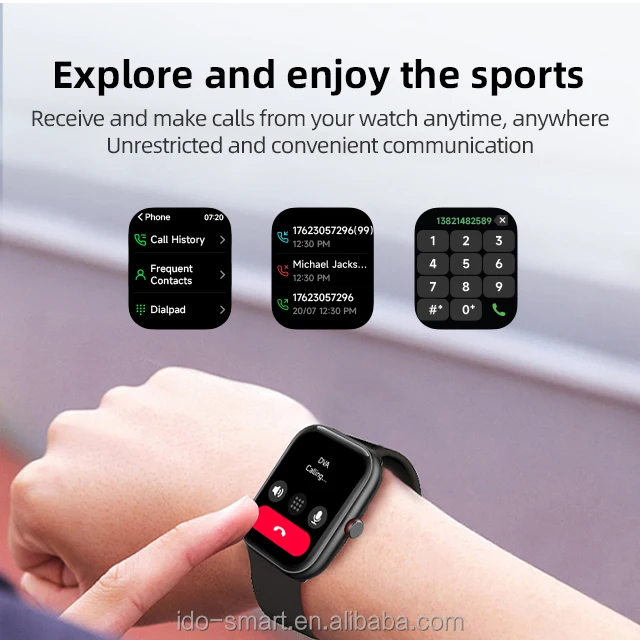 Veryfit Smart Watch IDW20 IP68 Waterproof Heart Rate Tracker