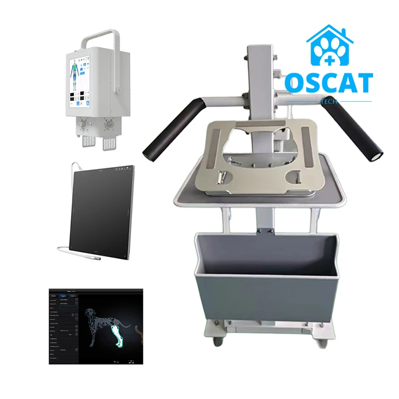 OSCAT Veterinary Equipment  Cath Lab Mobile Angiography System with Dynamic Flat Panel Detector