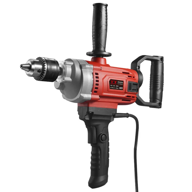 TEBAK 2800W 2480w Aircraft Drill High-power Putty Powder Cement Dust Mixer Multi-functional Duster Electric Mixer