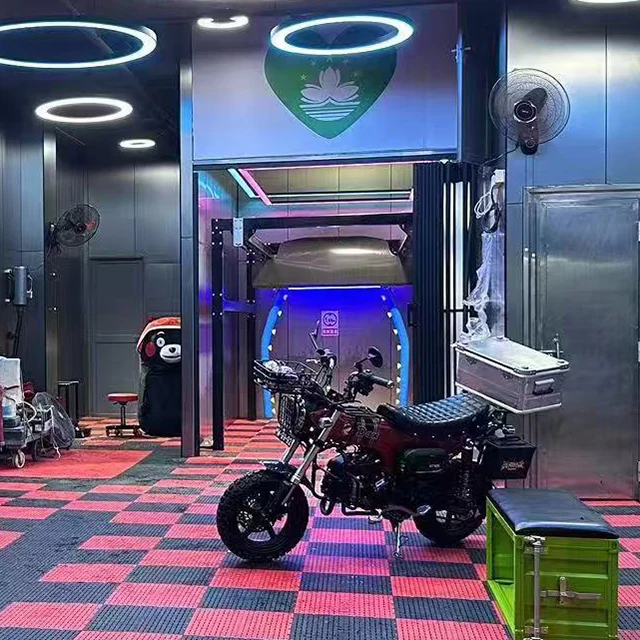High Pressure 360 Touchless Automatic Motorcycle Washing Machine Motorcycle Wash Machine Automatic