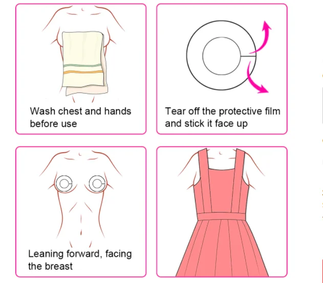 Sexy Disposable Breast Tit Nipple Cover details