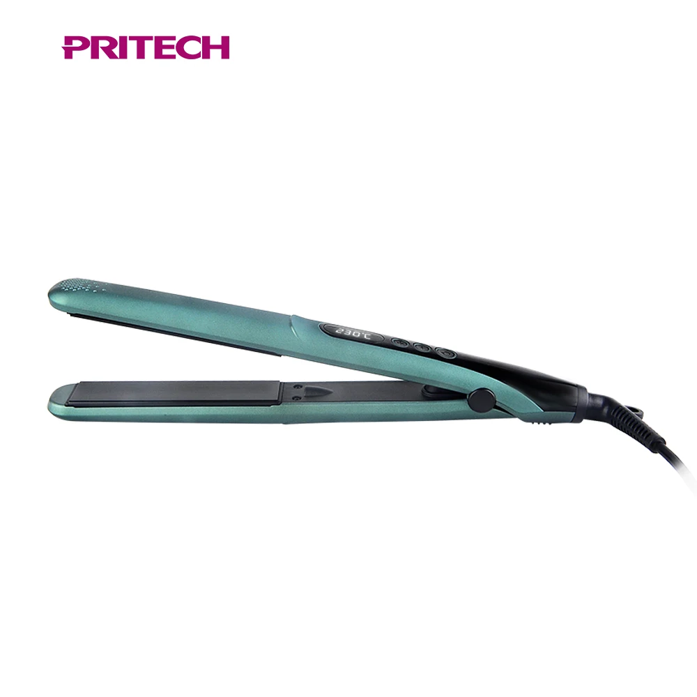 PRITECH Professional Ionic Flat Iron Hair Straightener High Quality Ceramic Coating Floating Plates Titanium Plate for Hotels
