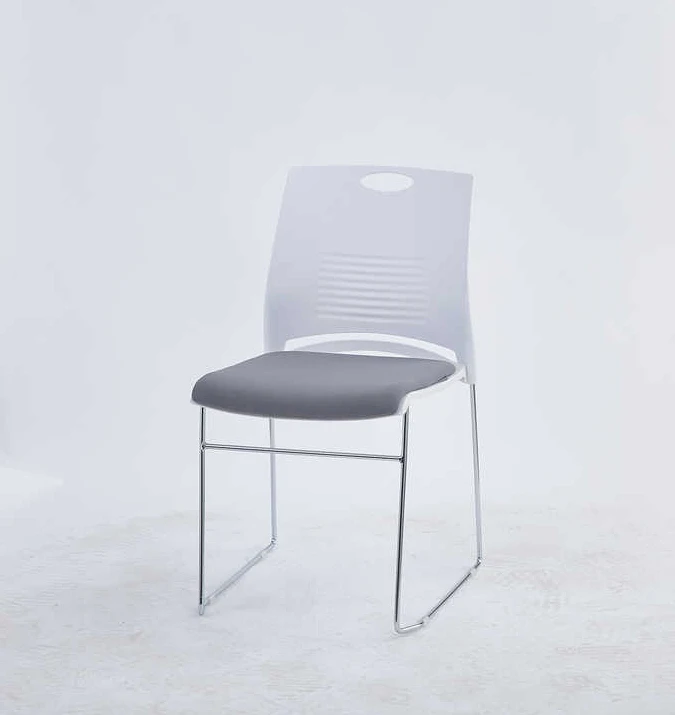 Cheap Office Training Simple Design PP Plastic Stackable Visitor Meeting Room Chairs