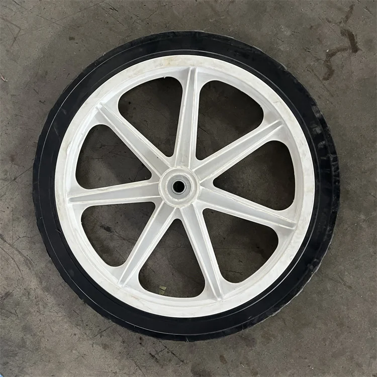 Top Quality Customized Garbage Cart Solid Rubber Wheels Wheelbarrow