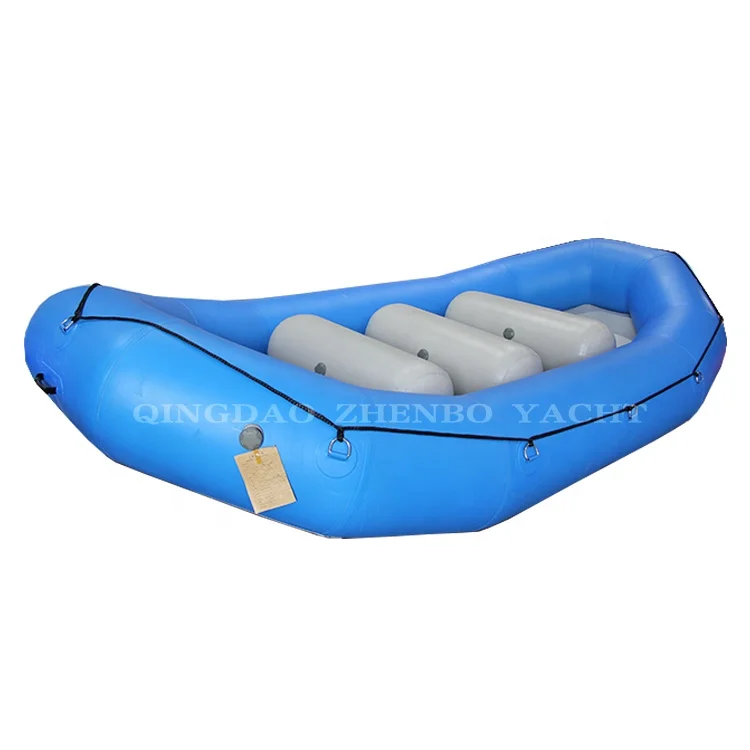 Inflatable Raft 410 380 1.2 PVC Low Price Pontoon Boat Rubber Pack Raft Boat