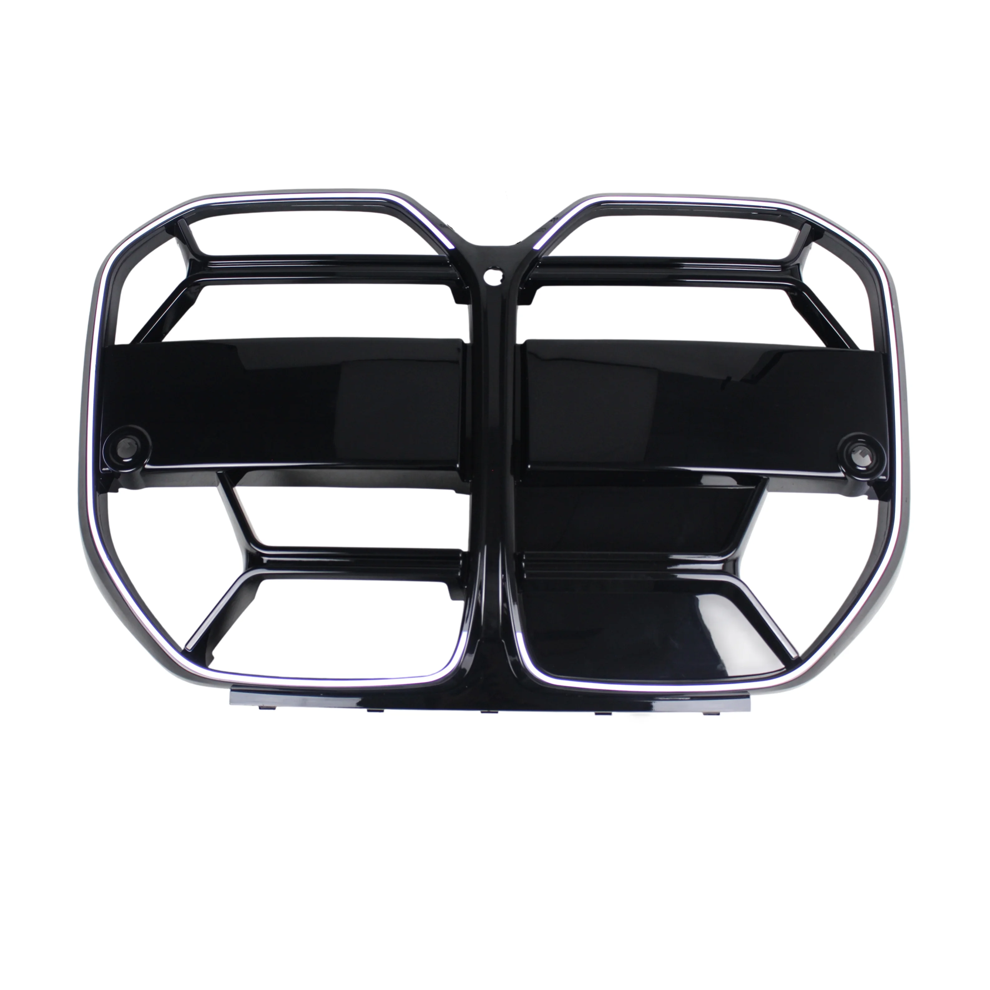 CS Style 4 Series G22 2021+ ABS Gloss Black CSL LED Front Grill Grille for BMW