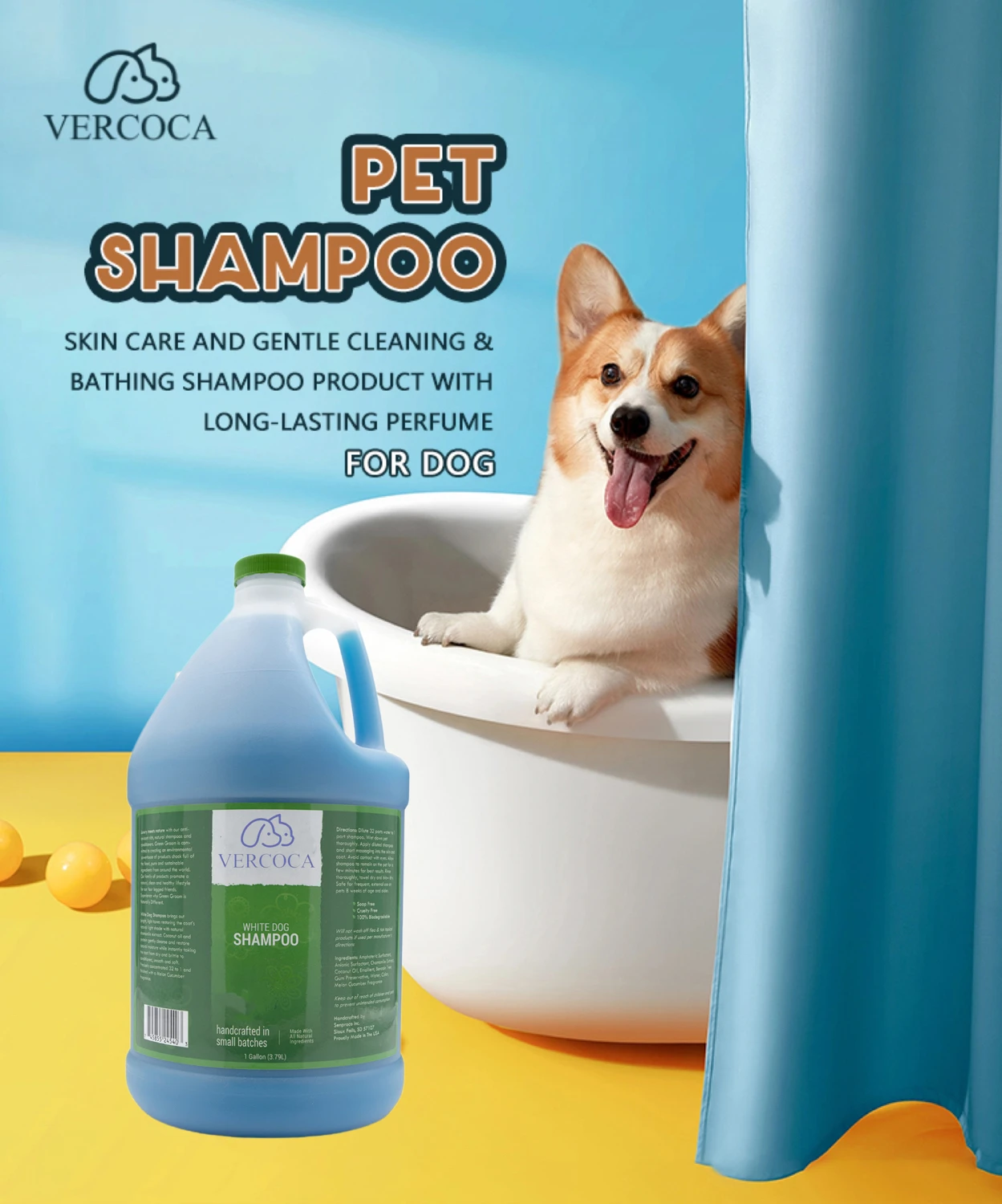 Wholesale Dog Shampoo Natural, Organic, and Hypoallergenic