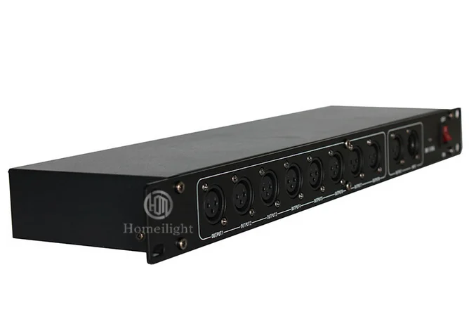 8 Output DMX Splitter - Efficient Signal Decoding for Stage