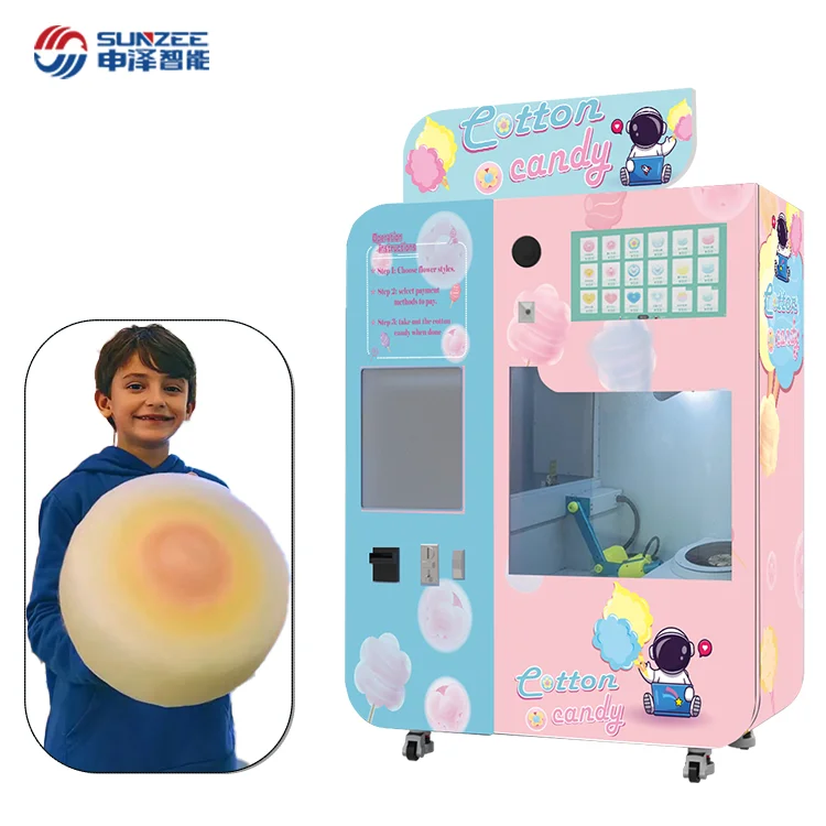 Ang Mga Cotton Candy Vending Machine ay Mga Portable na Makinarya At Ilang Talagang Sikat