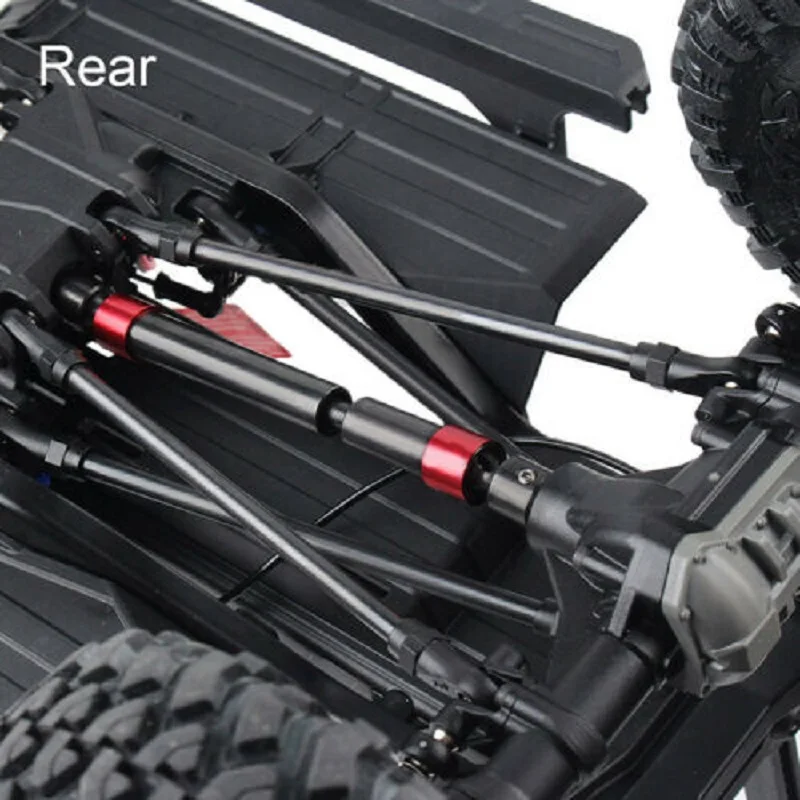 2pcs 1/10 for Trx4 Trx-4 324mm Wheelbase Rock Crawler Metal CVD Upgrade Parts Front Rear Drive Shaft