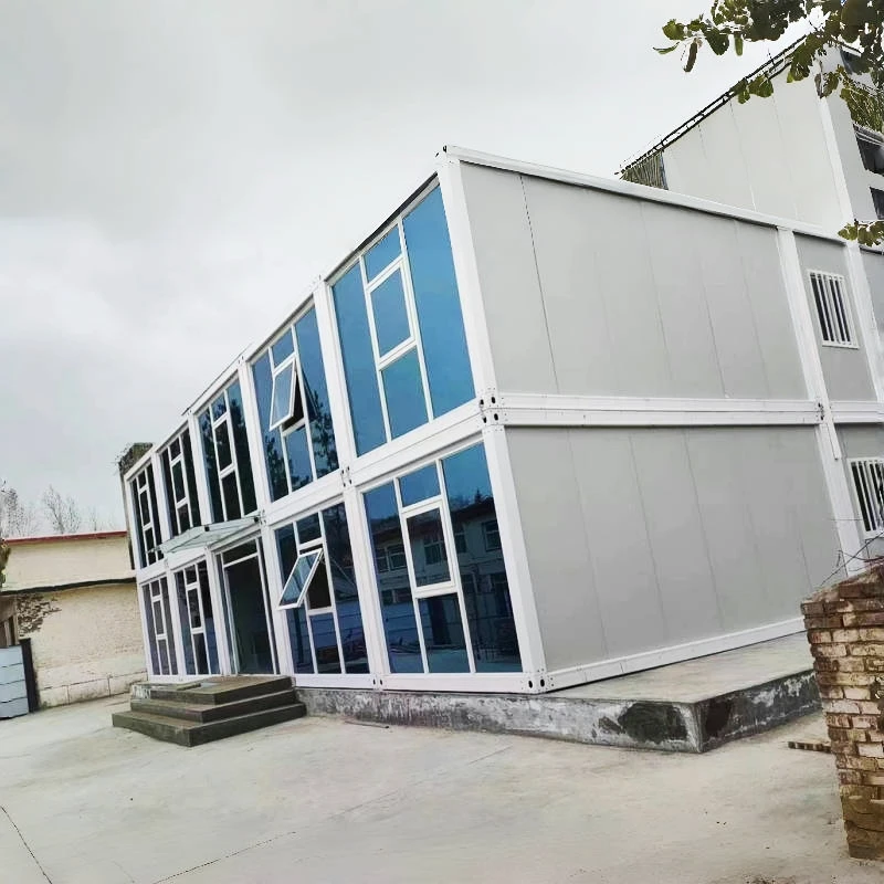 Low Cost Prefab House Steel Frames Frame Buildings Modern Luxury Villa 1 Bedrooms Modular Prefabricated Container Houses