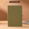 Cuaderno A6 de Té Verde Molido
