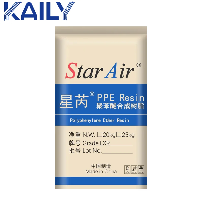 PPO/PPE пластиковые гранулы высокой жесткости PPO GF30 натурального цвета для счетчика воды