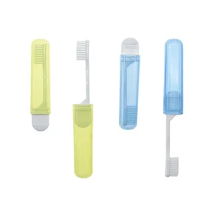 Cheap Wholesale 2026 Royal RBLV Foldable Travel Toothbrush Case with Soft Nylon 610 Bristles ISO BSCI Certified OEM