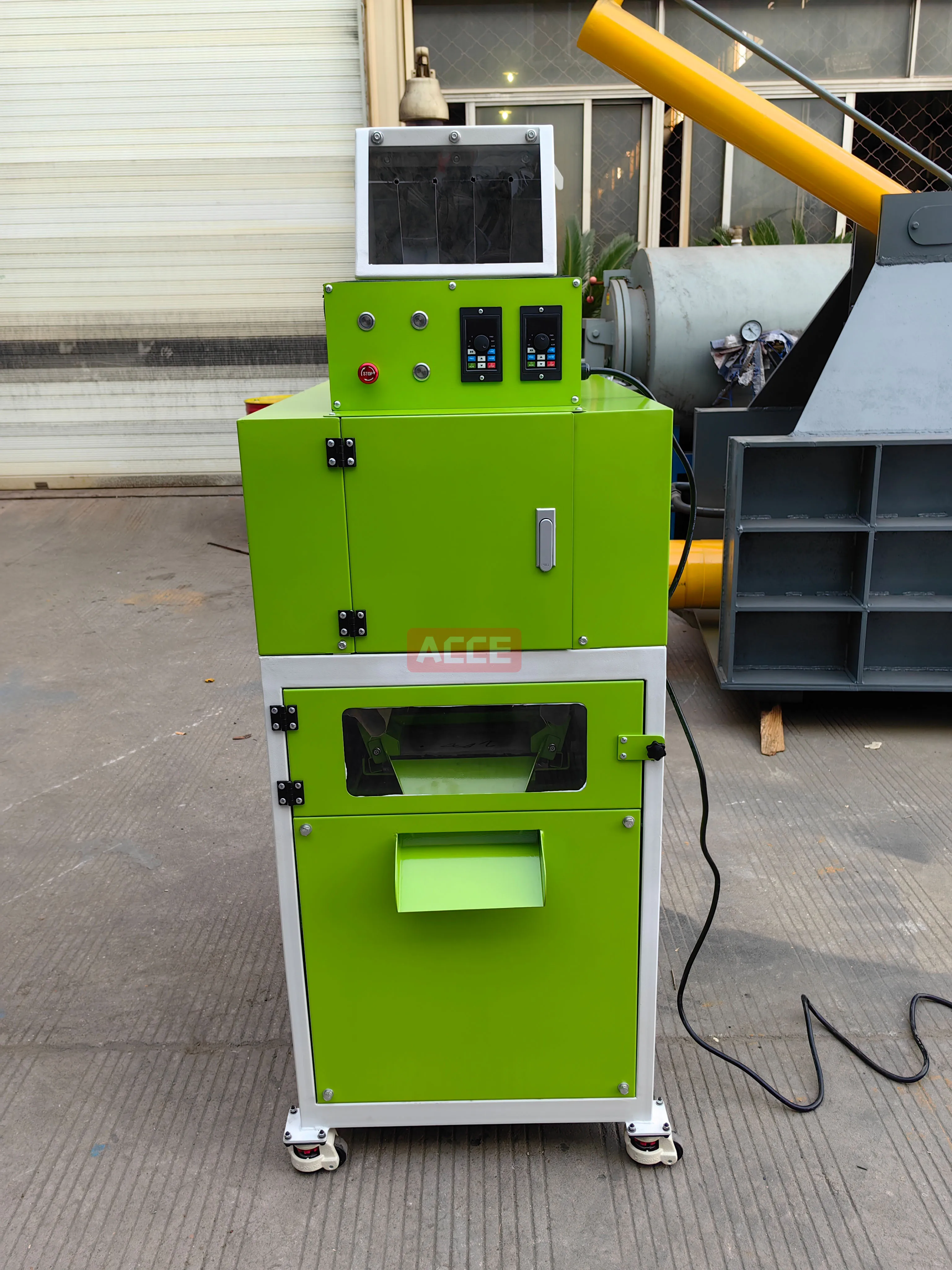 Top Ranking Electrostatic Separator Copper Wire Chopping Machine Copper