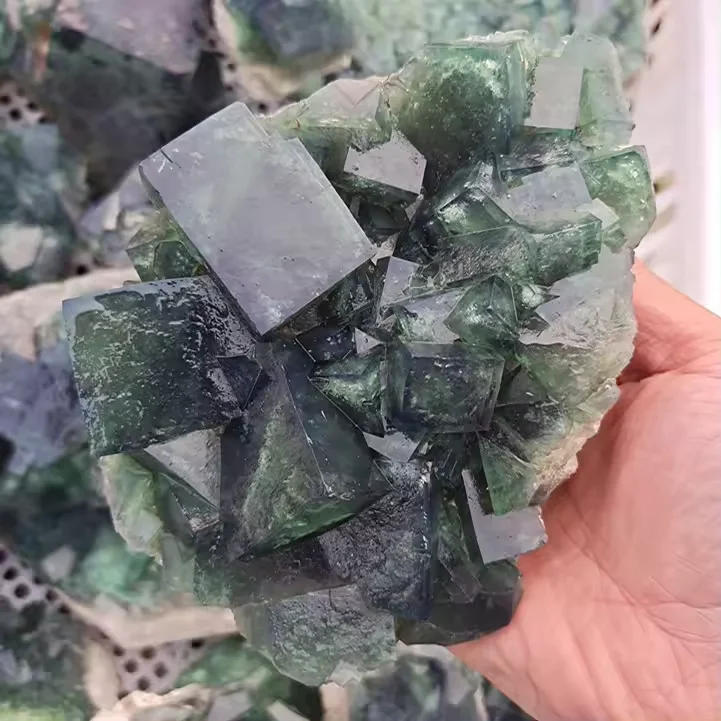 Wholesale Green Natural Fluorite Mineral Specimens Raw Rough Fluorite ...