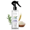 Spray per capelli al rosmarino con acqua di riso
