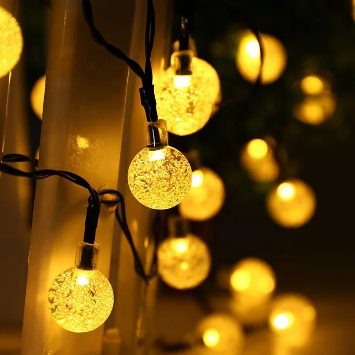 Waterproof Solar Powered 30 LED String Lights Bulb Garden Xmas Party Decor Lamps 