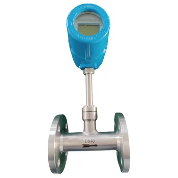 1% Digital Gas Mass Flow Meter Modbus Rs485 Compressed Air Flow Meter Co2 Thermal Mass Flow Meter