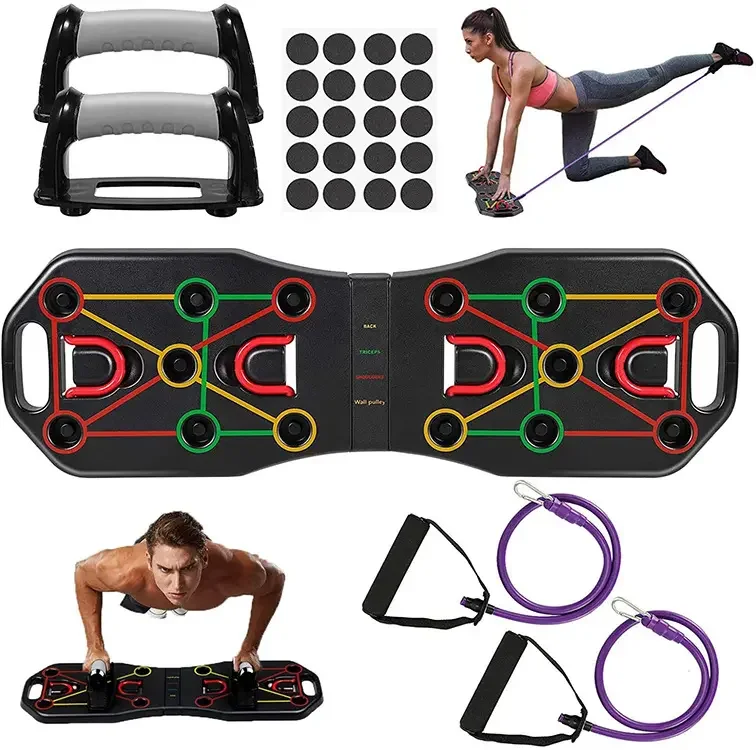 Portable Multifunctional Fitness Push Up Training Board For Home
