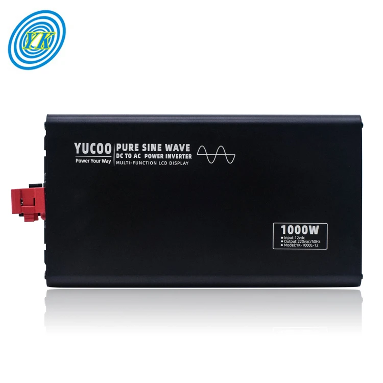 Full Automatic Dc Ac Power Inverter DC48 to AC220V Price 1kw Aluminum Single LCD 1000W 2000W Pure Sine Wave Dc Ac Inverter 50hz