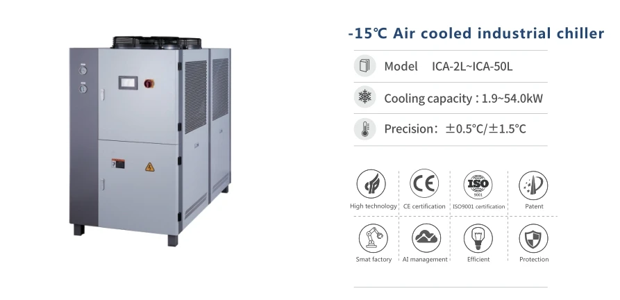 Air Cooled Industrial Chiller, ISO, 9001 - detail 2