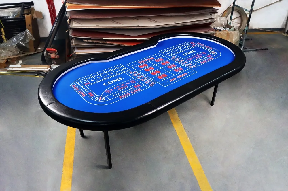 Yh Led Mini Portable Foldable Casino Craps Table Folding Gambling Dice