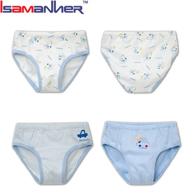 Оптовая продажа, детские трусики, короткие трусики с мультяшным принтом, нижнее белье для мальчиков