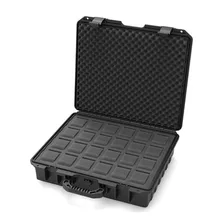 Plastic  waterproof equipment watch case Hard With Foam abs tool watch Flight Carrying case watch box