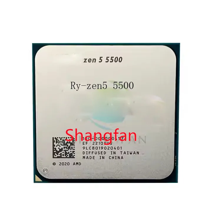 AMD R5 5500 3.6ghz Six-Core Processor - 65W, 16M L3 Cache