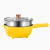 Yellow-24/28CM-Stainless Steel Steamer Basket