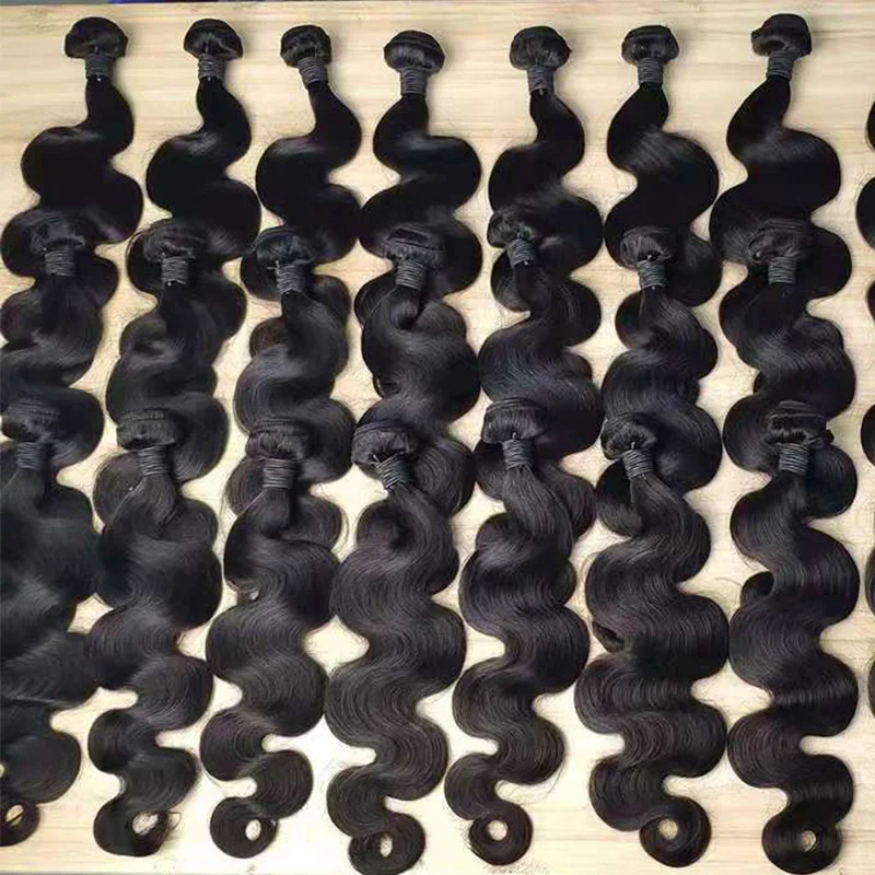 12a Blue Rubber Band Hair Extensions Cuticle Aligned Ombre Brown 3t