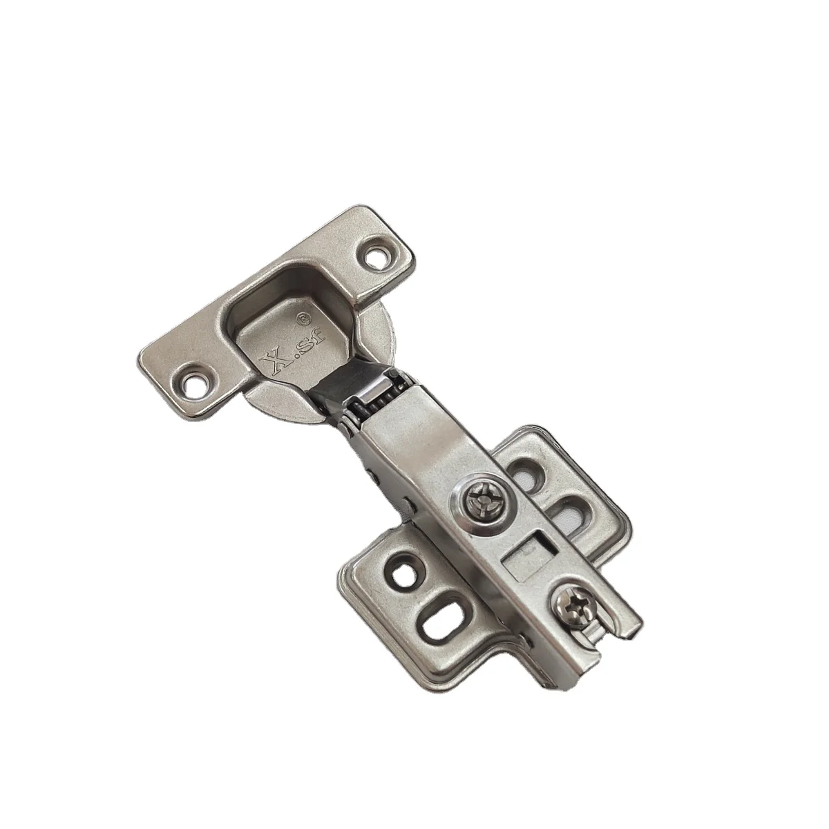 X.SF Furniture Folding Hinges Cold Rolled Steel Xingshengfa Kitchen Cabinet Door Fix Concealed Soft Closing Hinge