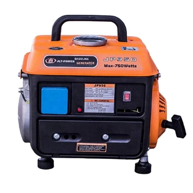 Portable Small Power 650W Gasoline Generator - 4.2L Tank, 5.8H