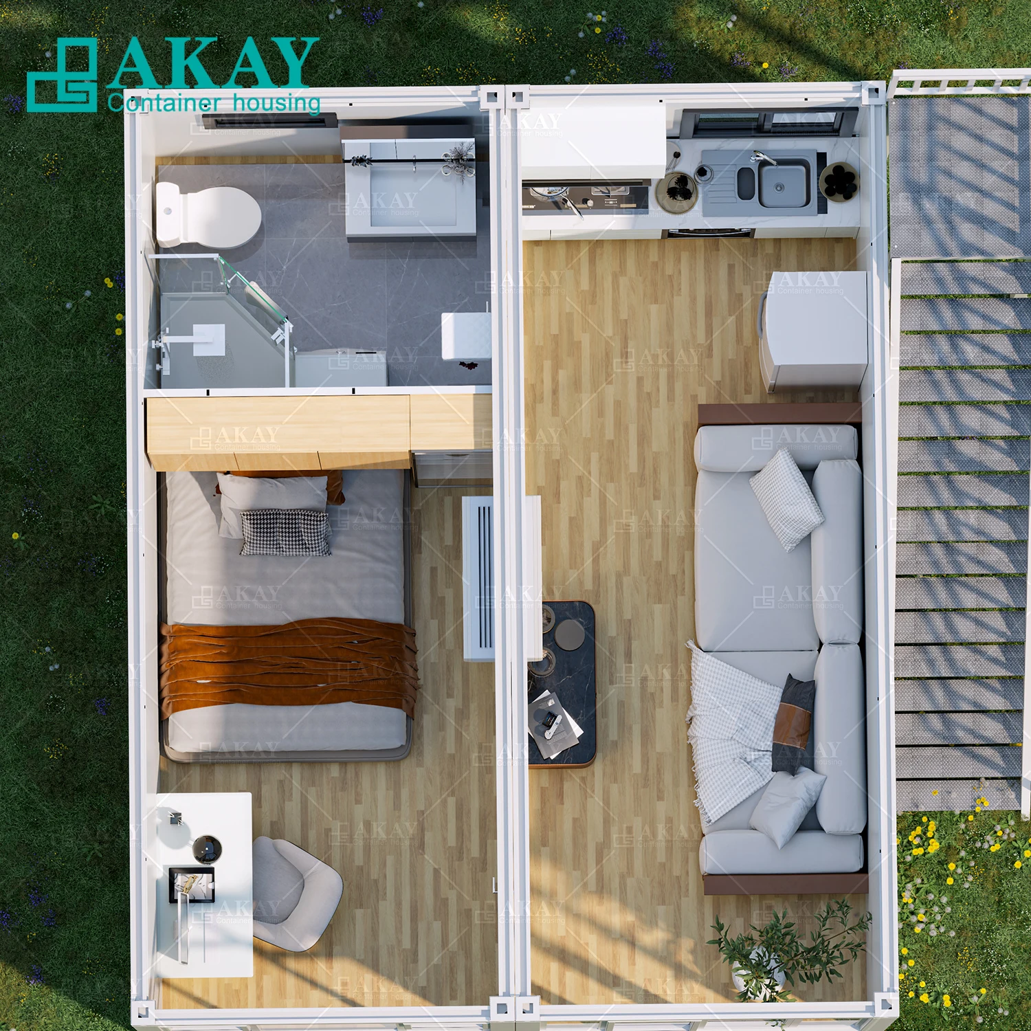 コンテナハウス コンテナ住宅 20フィートプレハブ輸送用小型ハウス コンテナハウス コンテナ住宅 20フィートプレハブ輸送用小型ハウス
