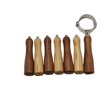 Manufacturer's Modern Solid Wooden Knob Customized Size Pull Handle for Kitchen Cabinets Dressers Cheap Price Sale for Wardrobe