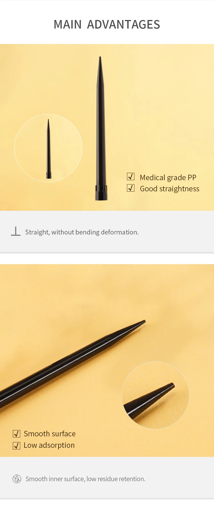 1000ul Hamilton Type Filtered Pipette Tips,Conductive Racked(box