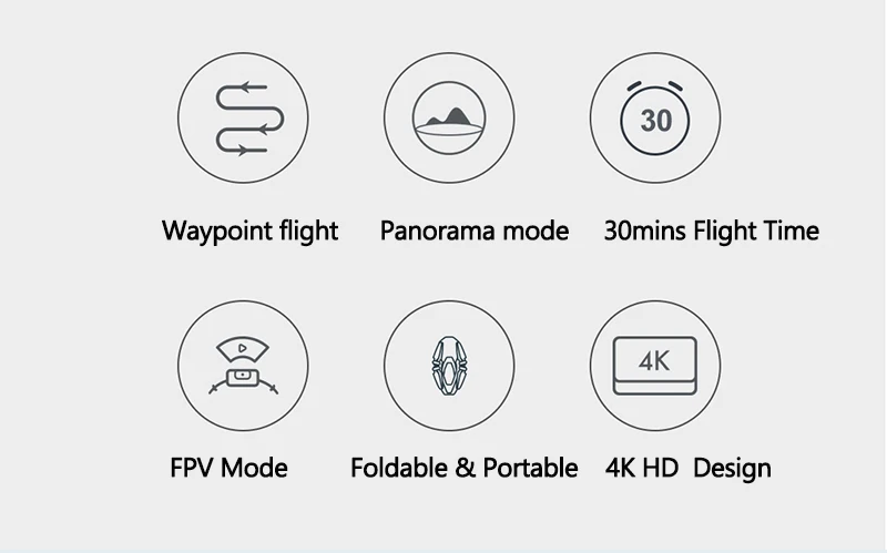 FUNSNAP DIVA Drone 4K HD 3-Axis Gimbal Camera GPS 5.8G WIFI 2KM FPV RC Quadcopters 30mins Flight Time RC Helicopter