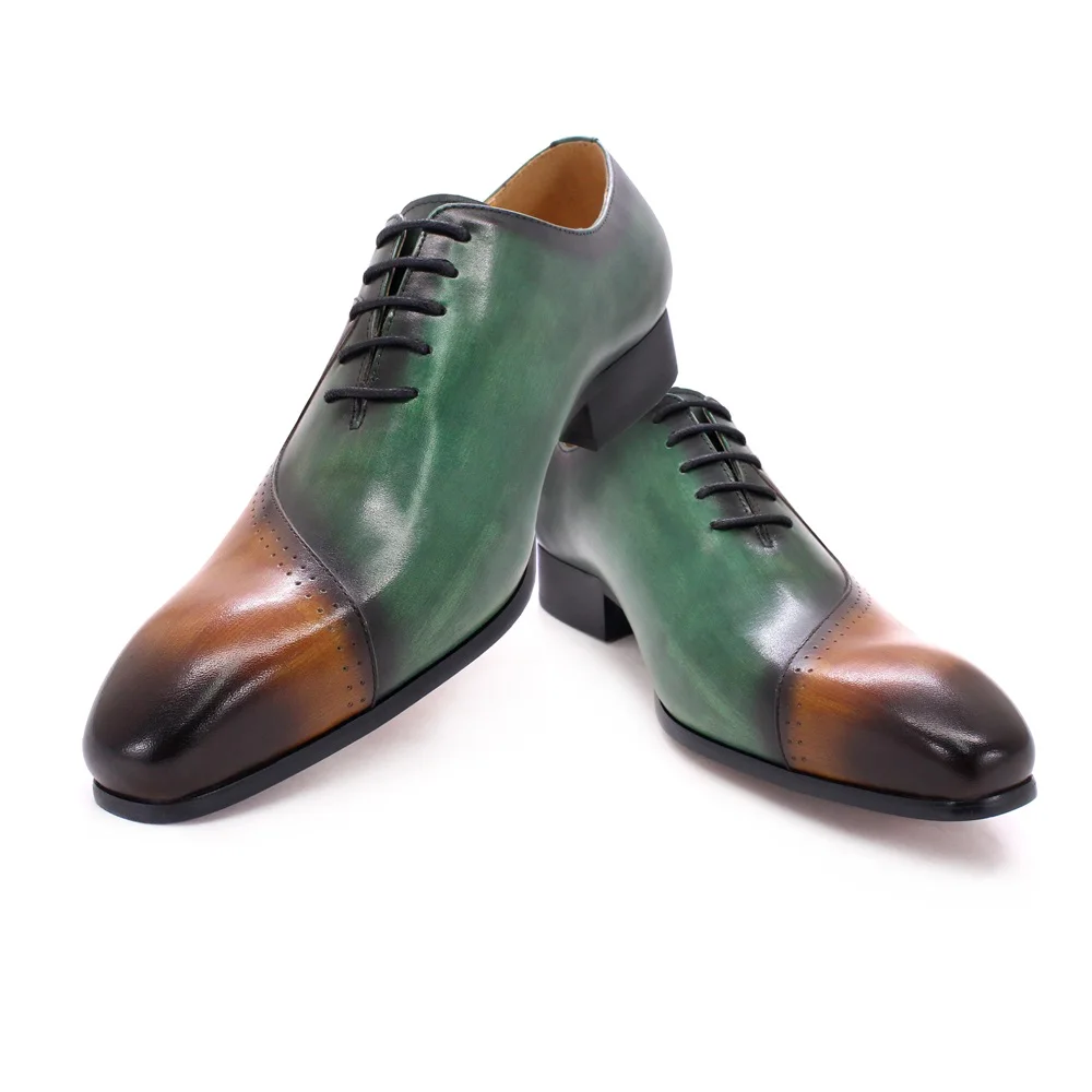 brown dress green shoes Boys Brown Dress Shoes 8 Toddler / Brown