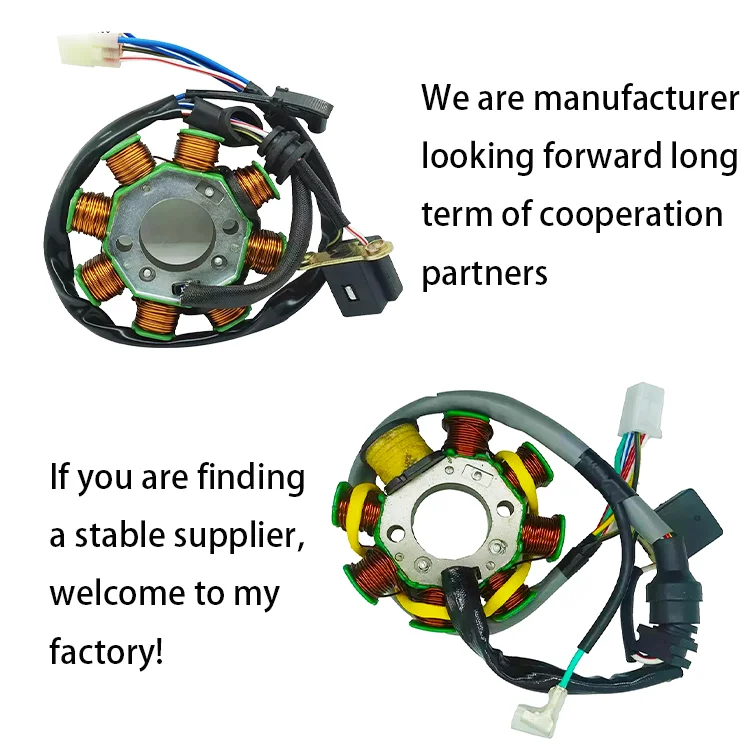 Motorcycle Stator Motor Parts Italika Tornado 250 11coil Cg 200 250