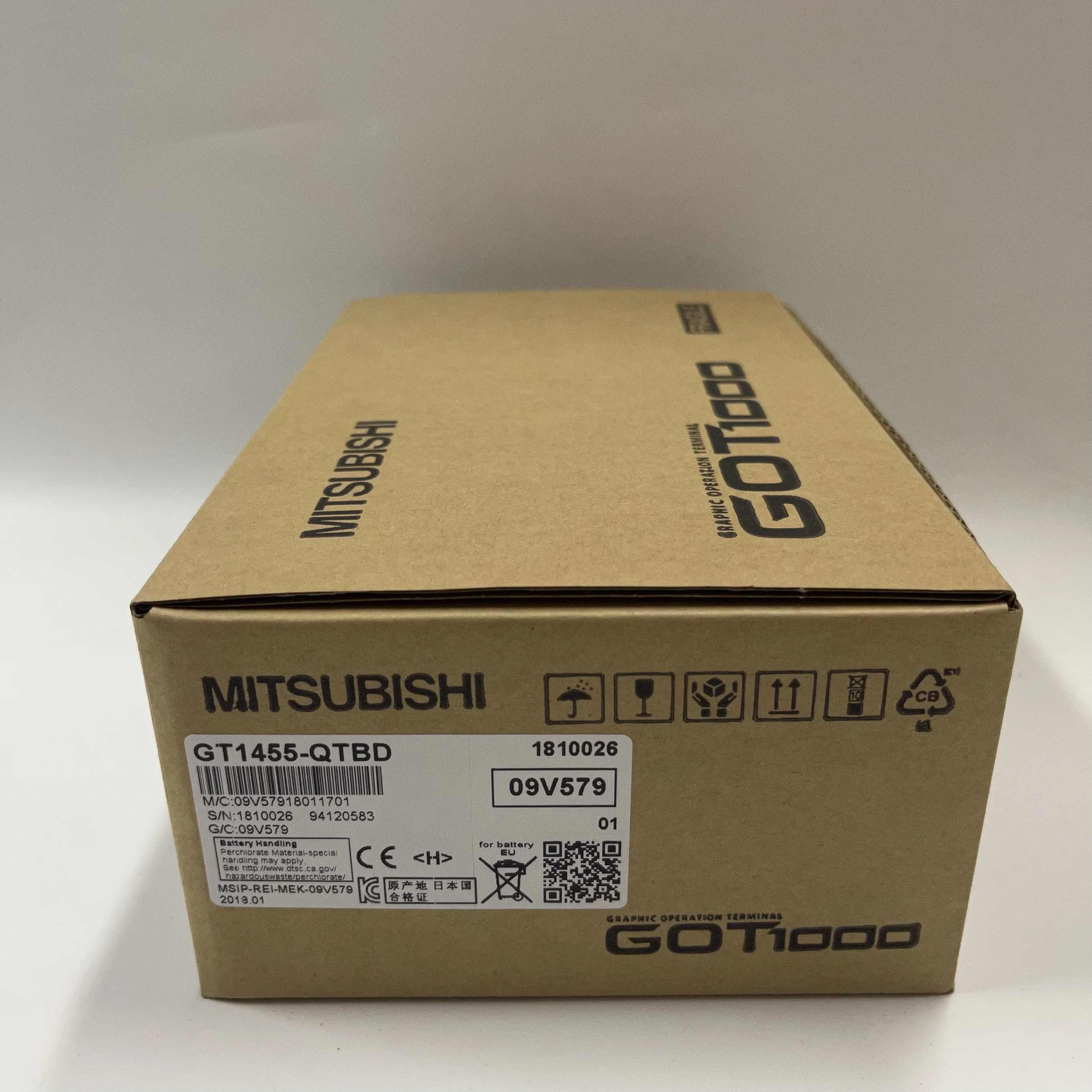 Mitsubishi GOT1000 Graphic Operation Terminal GT1455-QTBD