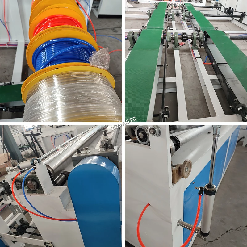 Professional Manufacturing Fully Automatic Toilet Paper Roll Making Rewinding Cutting  Wrapping Toilet Paper Making Machine Line