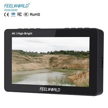 FEELWORLD F5 PROX Professional Camera Monitor 5.5" 1600nit High Brightness DSLR Field Monitor Bulk Custom Design Supplier
