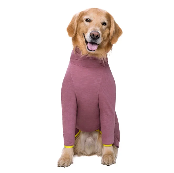 Pet Dog Summer Thin Jersey Sportswear Labrador Golden Hair Back