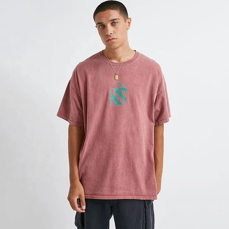 T Shirt Homme Epais En Coton Streetwear Vintage Avec Impression Personnalisee Vente En Gros Buy T Shirt En Coton Lourd T Shirt Imprime T Shirt Homme Product On Alibaba Com