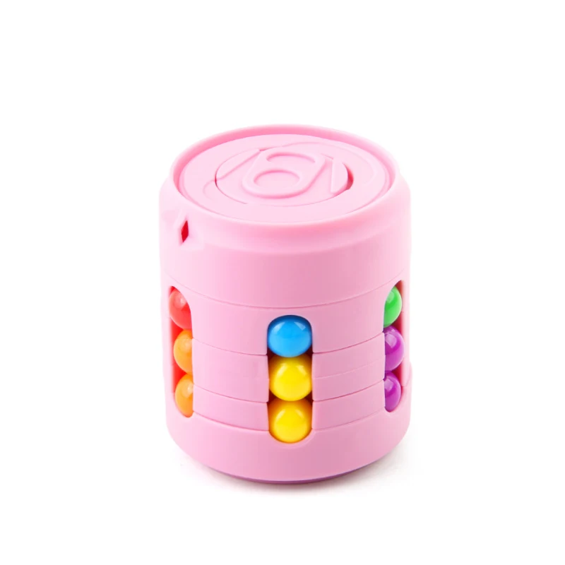 Magic Colorful Beans Finger Spinning Relieves Stress Decompression Tool for Children and Adults