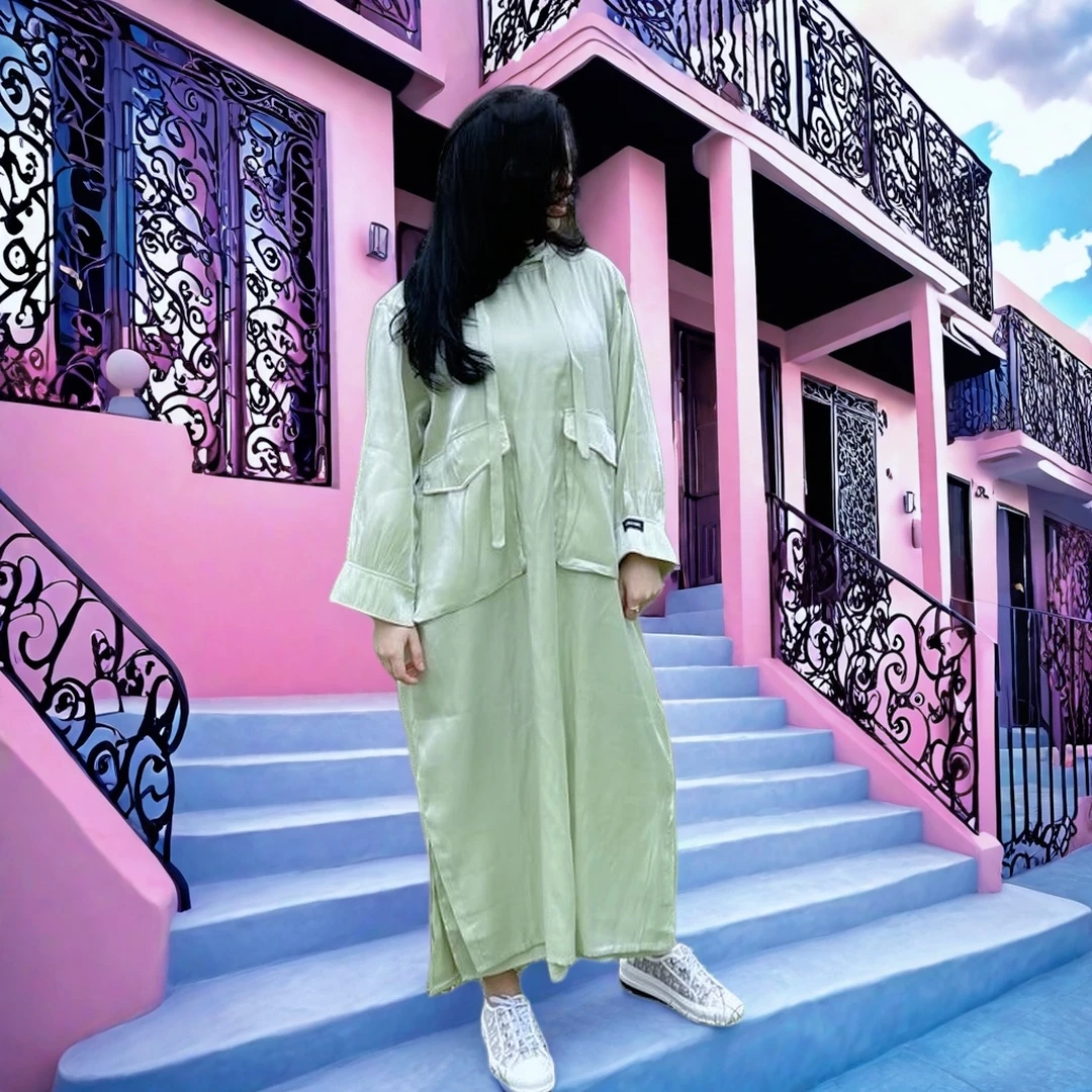 Hijab Long Plus Size New Style Import Abayas Muslimah Elegant Abaya Under Dress Islamic Wear Muslim Women Hoodie Abaya