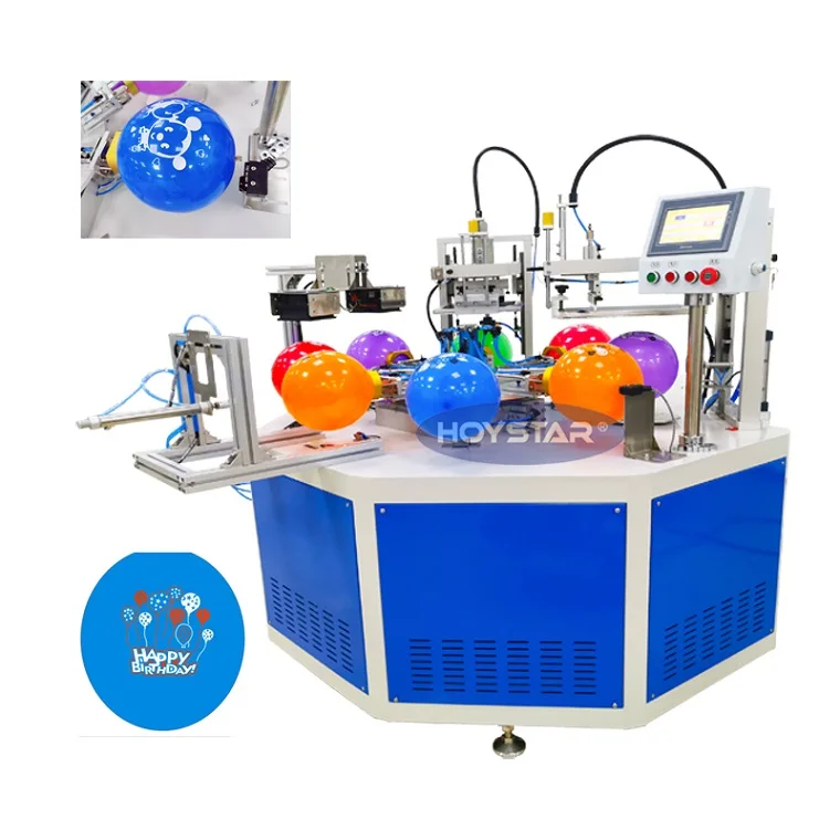 Screen Print On Balloons Automatic Screen Printing Machine