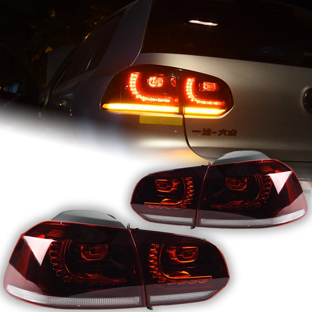 VW ゴルフ6用 LED テールランプ MK6 ダイナミックシーケンシャル VW ゴルフ6用 LED テールランプ MK6 ダイナミックシーケンシャル